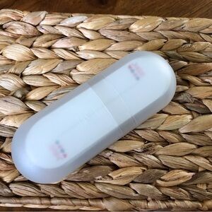 Oblong playing cards with travel case.